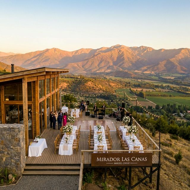 Centro de eventos Mirador Las Canas